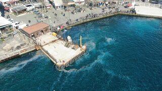 İstanbul'da şaşırtan görüntü: Denizin rengi beyaza döndü