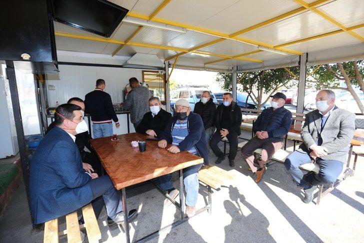 Kepez Belediye Başkanı Tütüncü, taksici esnafı ile buluştu G4