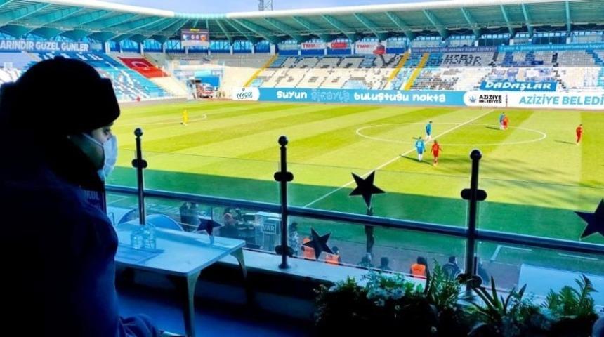 Aziziye&rsquo;den Erzurumspor&rsquo;a hep destek, tam destek