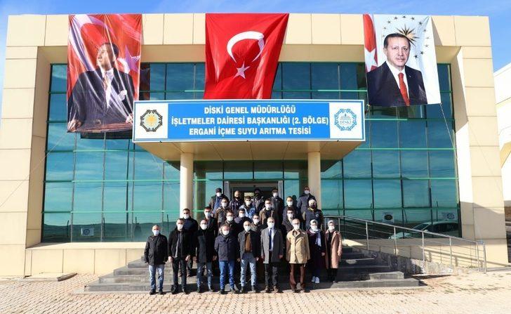 Tutşi, Ergani İçme Suyu Arıtma Tesisinde incelemede bulundu G1