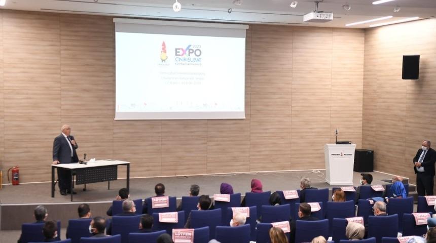 Başkan Mah&ccedil;i&ccedil;ek, Expo 2023&rsquo;&uuml; tanıtıyor