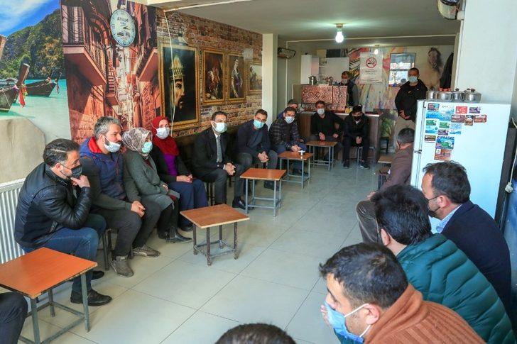 Başkan Vekili Aslan, esnafın sorun ve taleplerini dinlemeye devam ediyor G1