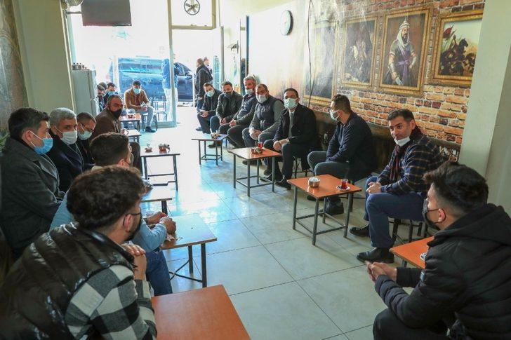 Başkan Vekili Aslan, esnafın sorun ve taleplerini dinlemeye devam ediyor G3