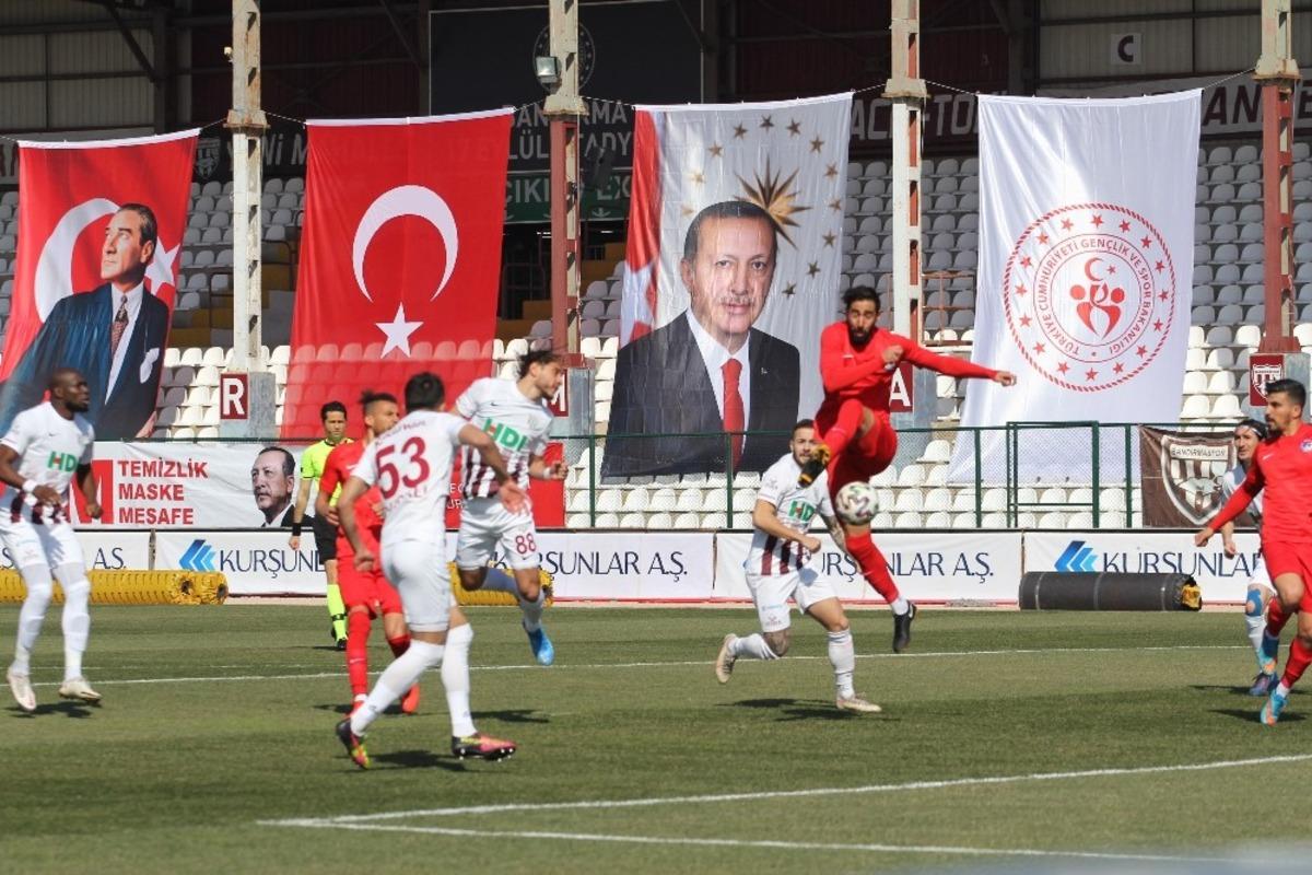 TFF 1. Lig: RH Bandırmaspor: 1 - Ankara Ke&ccedil;i&ouml;reng&uuml;c&uuml;: 1