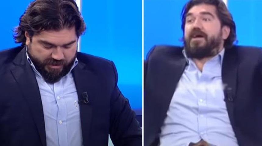 Canlı yayında Rasim Ozan Kütahyalı'nın gömleğinin düğmesi patladı