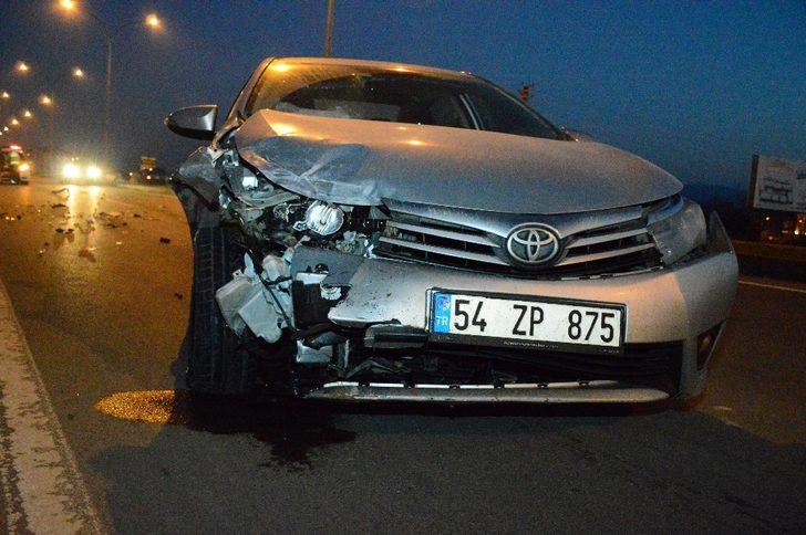 D010 karayolunda iki otomobil çarpıştı: 2 yaralı G1