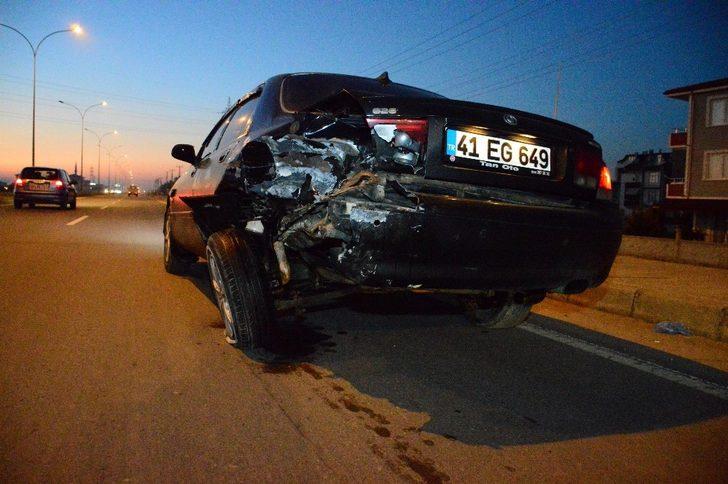 D010 karayolunda iki otomobil çarpıştı: 2 yaralı G2