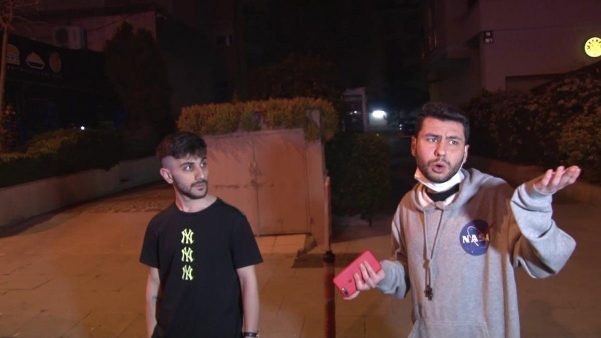 Kadık&ouml;y&rsquo;de kısıtlamayı delip kaza yapan gen&ccedil;lerden gazetecilere &ldquo;sapık ruhlusunuz inşallah yaşamazsınız&rdquo; tepkisi