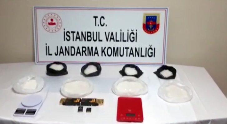 Jandarmanın lüks siteye yaptığı operasyonda suikast silahı bulundu G3