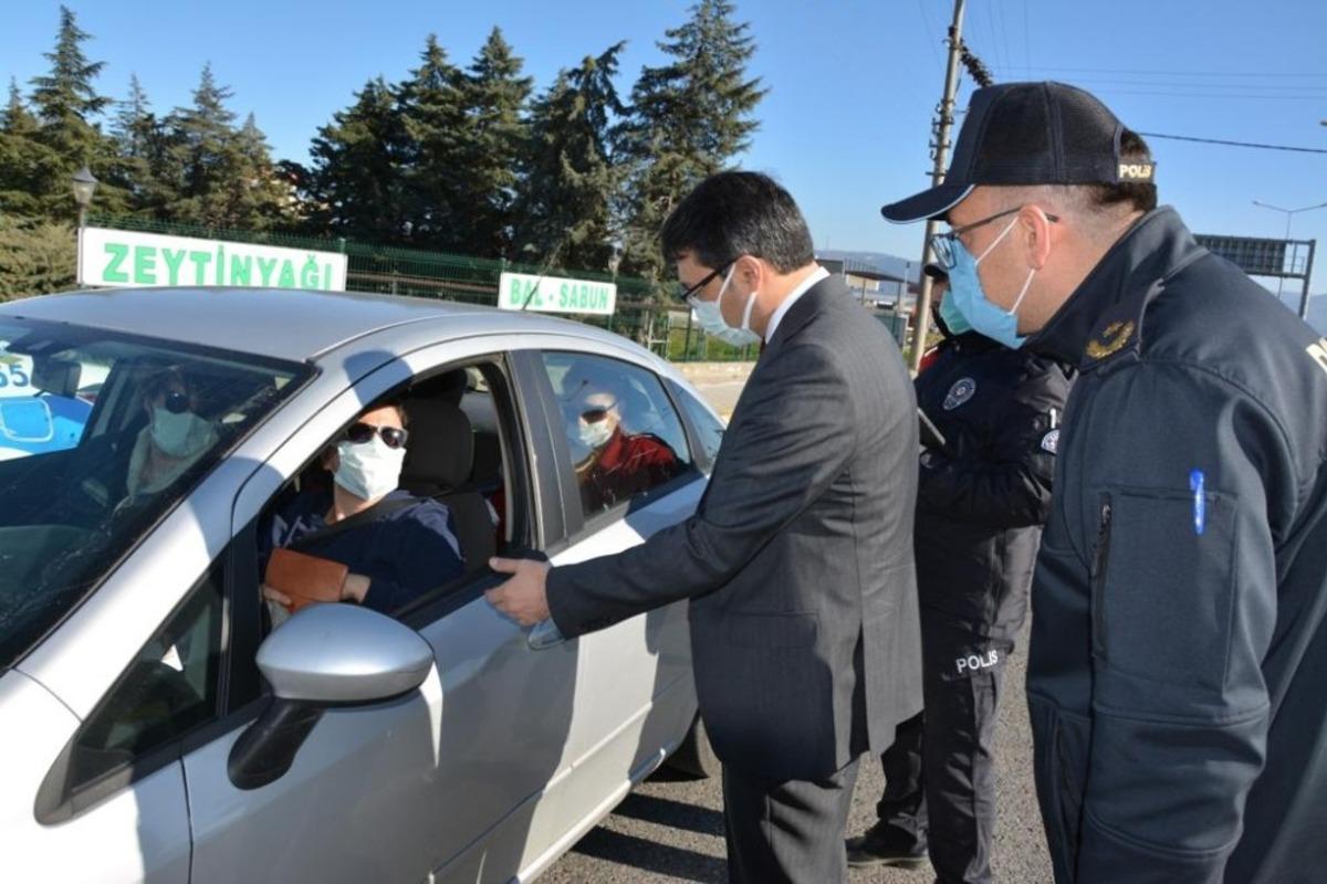 Kaymakam &Uuml;nsal başkanlığında covid-19 denetimleri aralıksız devam ediyor
