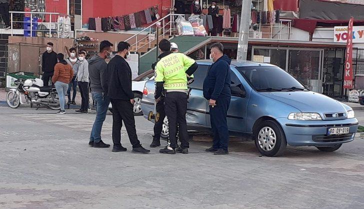 Direğin devrilme ihtimaline aldırış etmeden kazayı film gibi izlediler G2