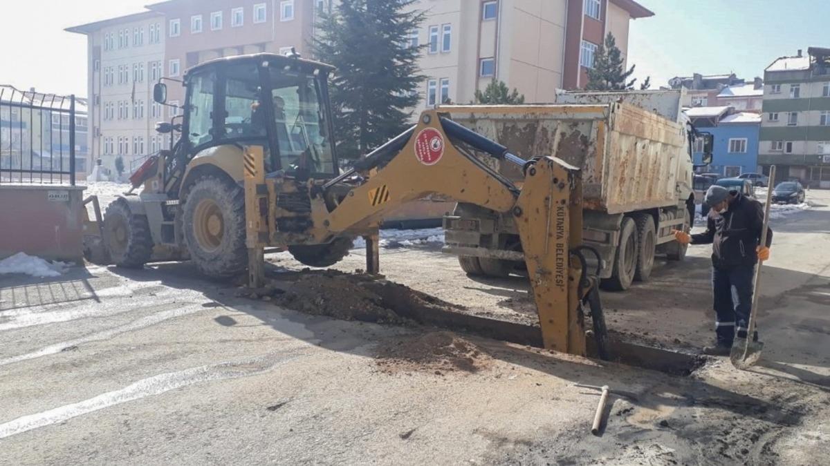 K&uuml;tahya&rsquo;da alt yapı sorunları &ccedil;&ouml;z&uuml;me kavuşuyor