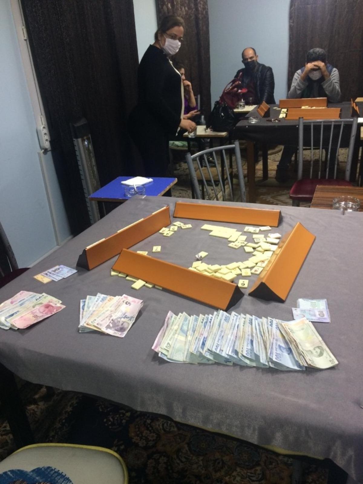 Kumar oynayanlara 692 bin lira para cezası