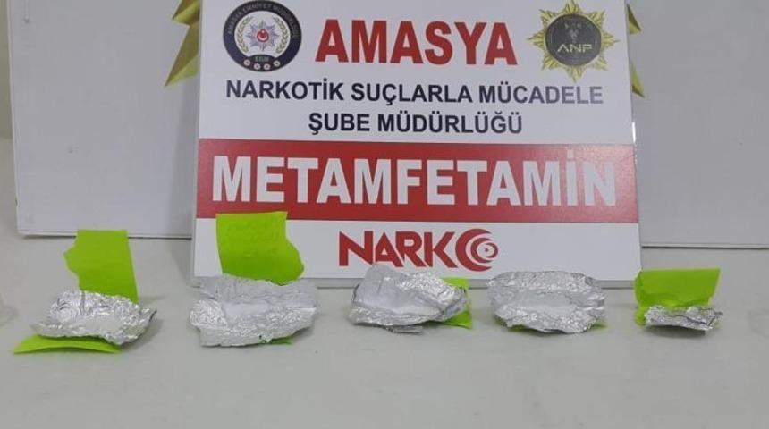 Amasya’da uyuşturucu operasyonu: 7 gözaltı