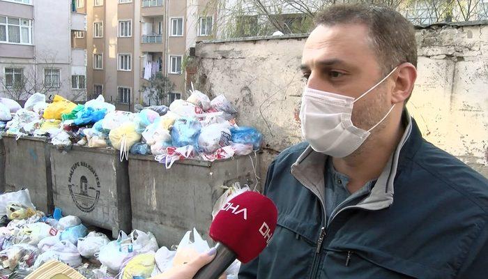 Maltepe'de isyan ettiren görüntü! Sokaklarda çöp yığınları oluştu