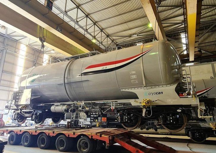 Irak petrolünü dünyaya Cryocan firmasının ürettiği vagon tanklar taşıyacak G3