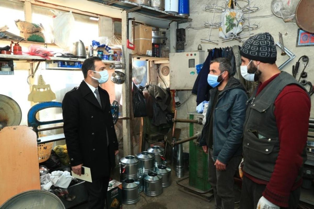 Başkan Vekili Aslan&rsquo;dan Sobacılar &Ccedil;arşısı esnafına ziyaret