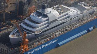 Abramovich’in 430 milyon sterlinlik yatı Solaris ilk kez görüntülendi