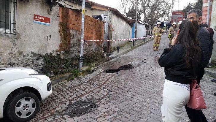 (Özel) Beşiktaş’ta yeraltı kablolarında korkutan patlama kamerada G3