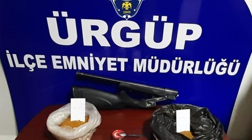 Ürgüp’te uyuşturucu taciri 1 kişi tutuklandı