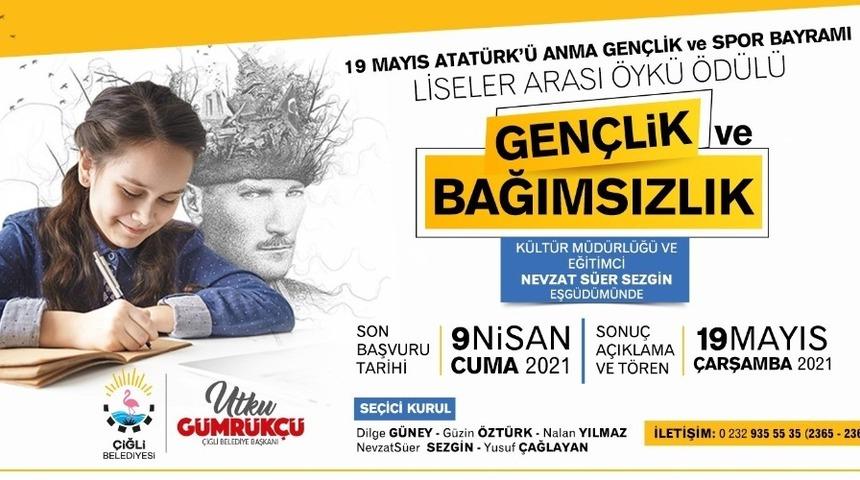 &Ccedil;iğli&rsquo;de Liseler Arası &Ouml;yk&uuml; &Ouml;d&uuml;l&uuml; i&ccedil;in başvurular başladı