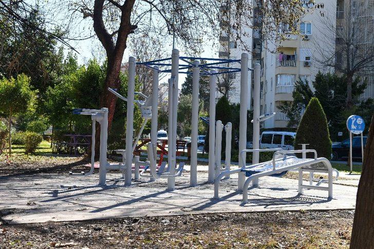 Muratpaşa’da yangında zarar gören park yenilendi G1