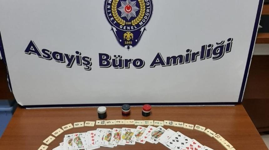 Konya&rsquo;da boş daireye kumar baskını