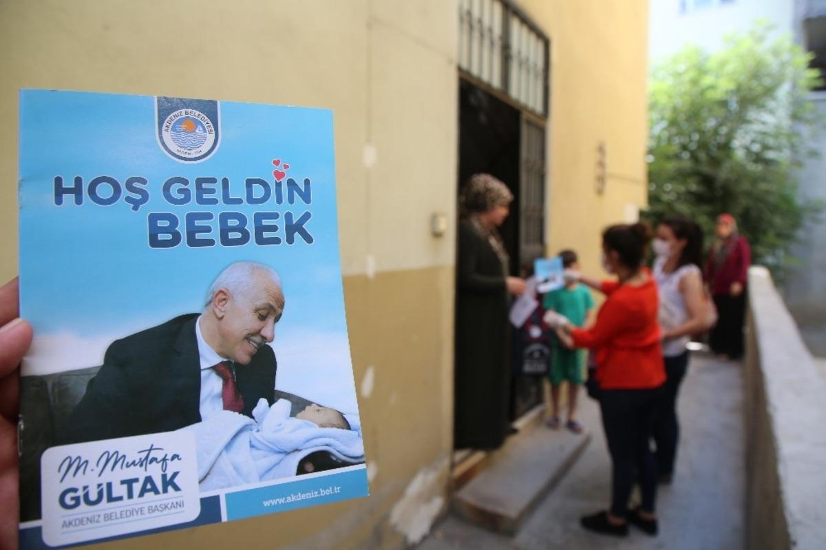 &rsquo;Hoş geldin bebek&rsquo; projesi salgına rağmen s&uuml;r&uuml;yor