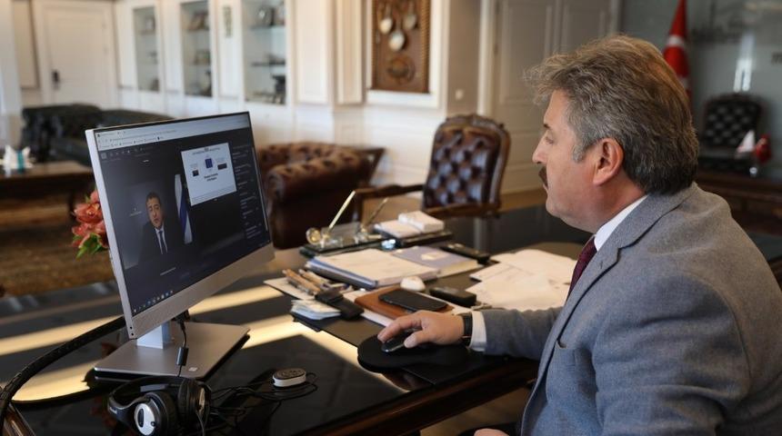 Başkan Palancıoğlu, Avrupa Akdeniz B&ouml;lgesel ve Yerel Meclisi toplantısına katıldı