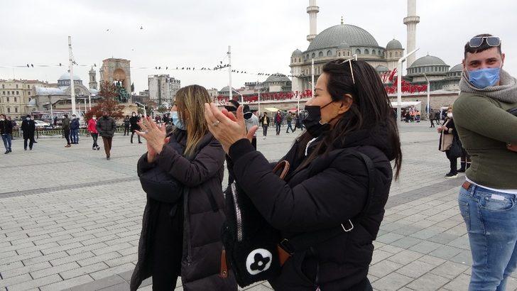 İstanbul polisinden gövde gösterisi: Turistler hayranlıkla izledi G5