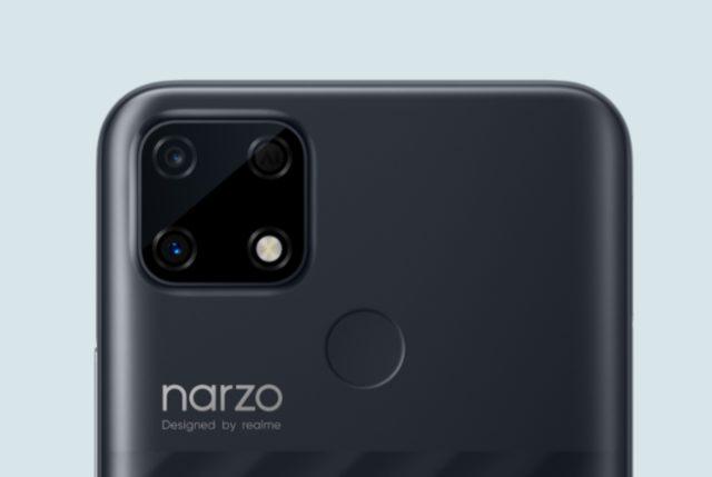 Realme Narzo 30A kamera