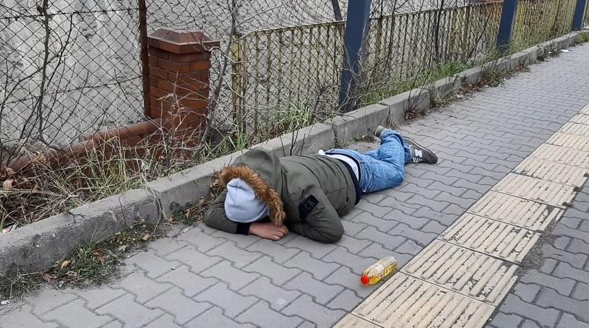 Ekipleri harekete geçiren olay! Hareketsiz yattığını görünce...