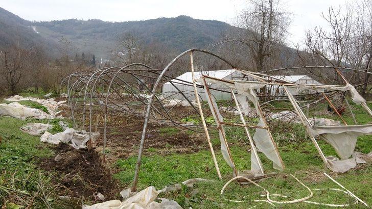 Kar yağışı seraları yıktı geçti G3