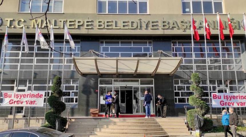 Maltepe Belediyesi'nden grev ile ilgili açıklama