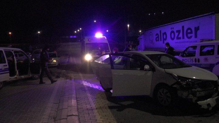 Polisten kaçan alkollü sürücü 2 ekip otosunda çarparak durabildi G4