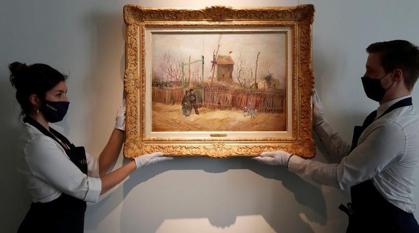 Van Gogh’un özel koleksiyondaki Montmartre resmi ilk defa görüntülendi