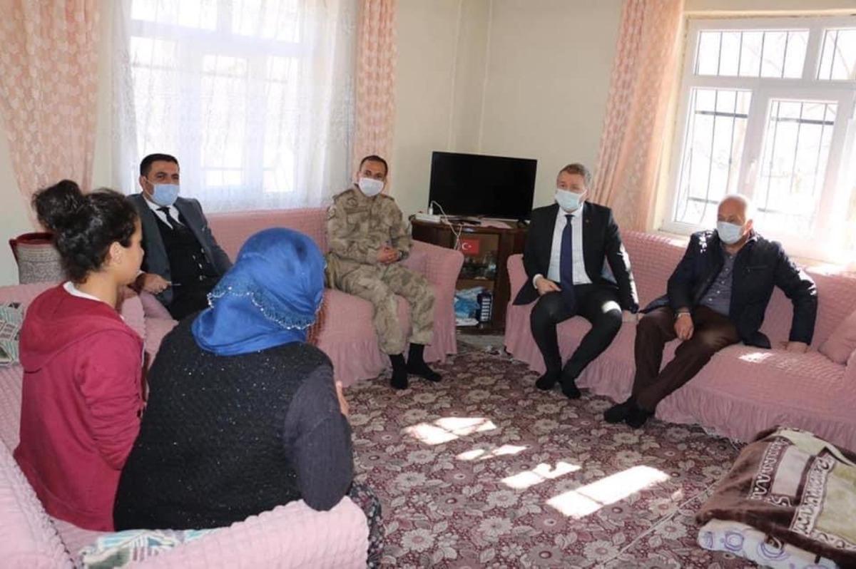 Kaymakam Yelek&rsquo;ten hasta ziyareti