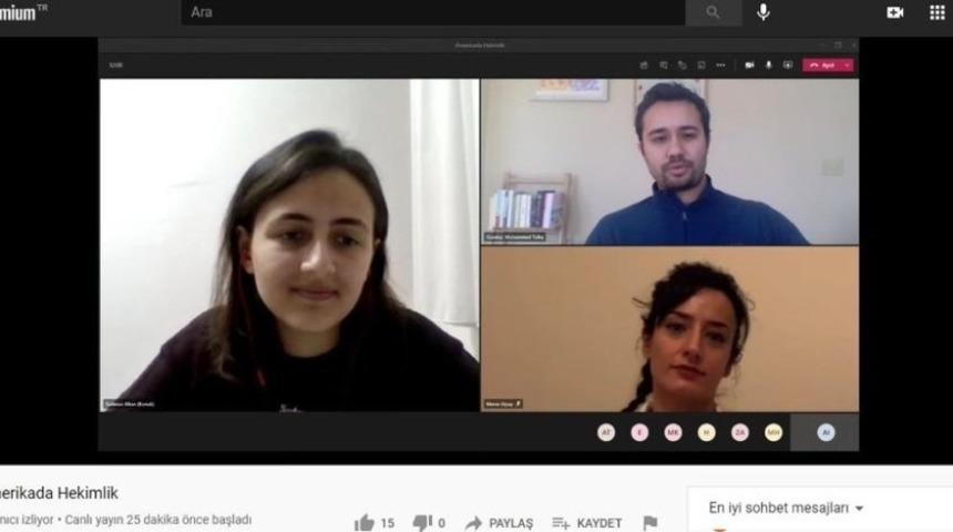 T&uuml;rk Hekim Amerika deneyimlerini &ouml;ğrencilerle paylaştı