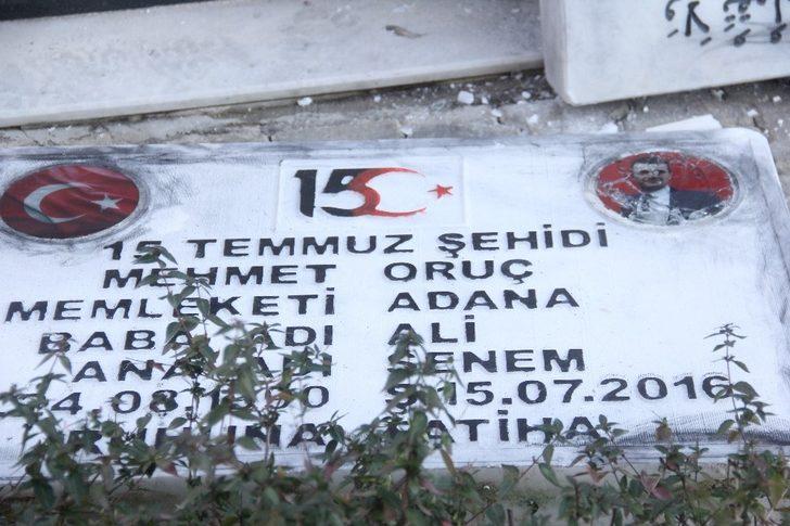 15 Temmuz şehidi ikiz polislerin mezarını tahrip eden 5 zanlı yakalandı G3