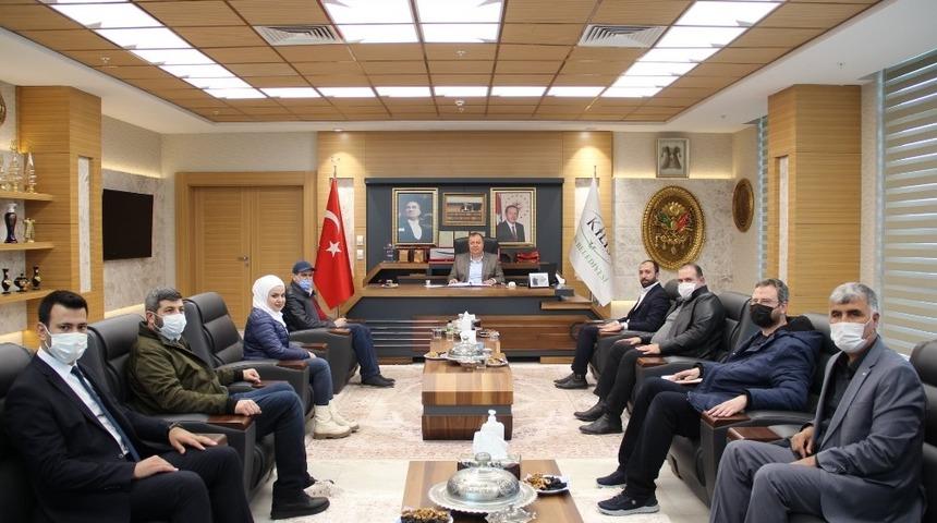 Katar Kızılay&rsquo;ından Belediye Başkanı Ramazan&rsquo;a ziyaret