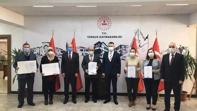 Tarsus’ta 128 okula ‘Okulum Temiz’ belgesi verildi