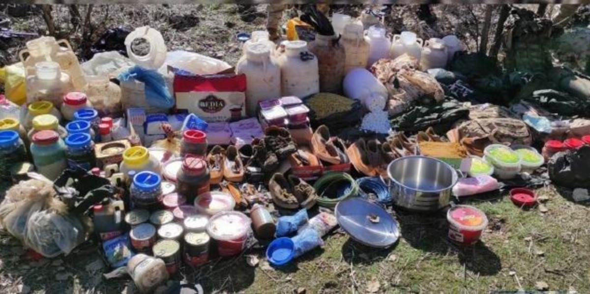Mardin&rsquo;de ter&ouml;r &ouml;rg&uuml;t&uuml;ne ait sığınak ve depolar imha edildi