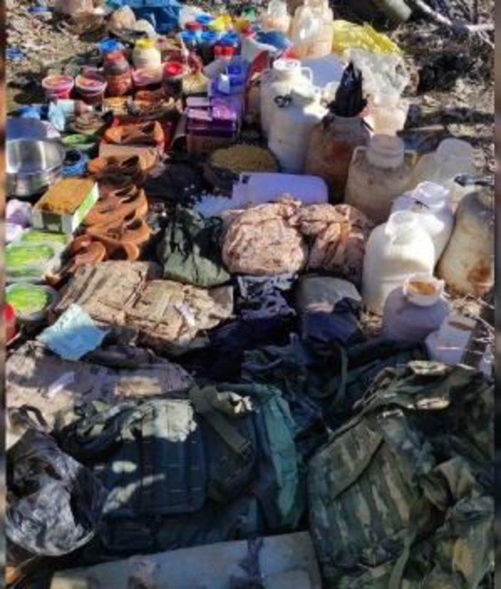 Mardin’de terör örgütüne ait sığınak ve depolar imha edildi G3