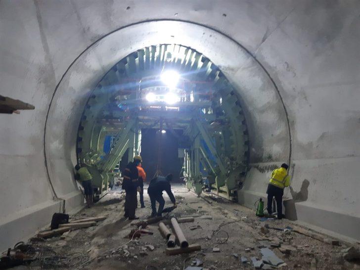Türkiye’nin en uzun üçüncü tünelinde sona doğru G5
