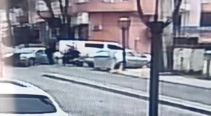 Motosiklet sürücüsünün yaralandığı kaza kameraya yansıdı G3