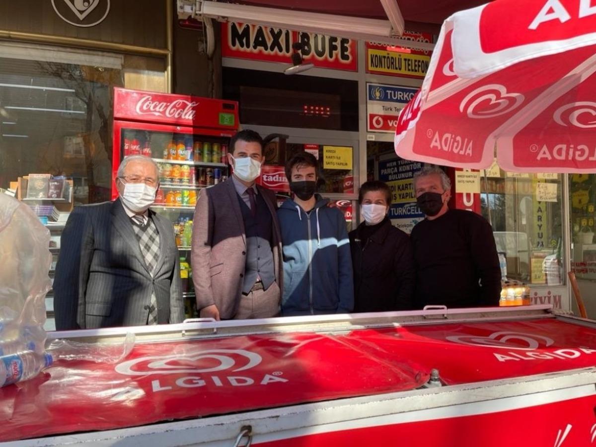 Kaymakam Beşikci esnafla buluşmaya devam ediyor