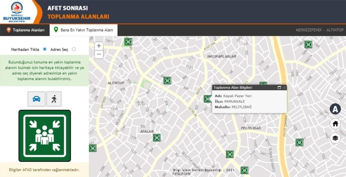 Hayat kurtaracak harita erişime a&ccedil;ıldı