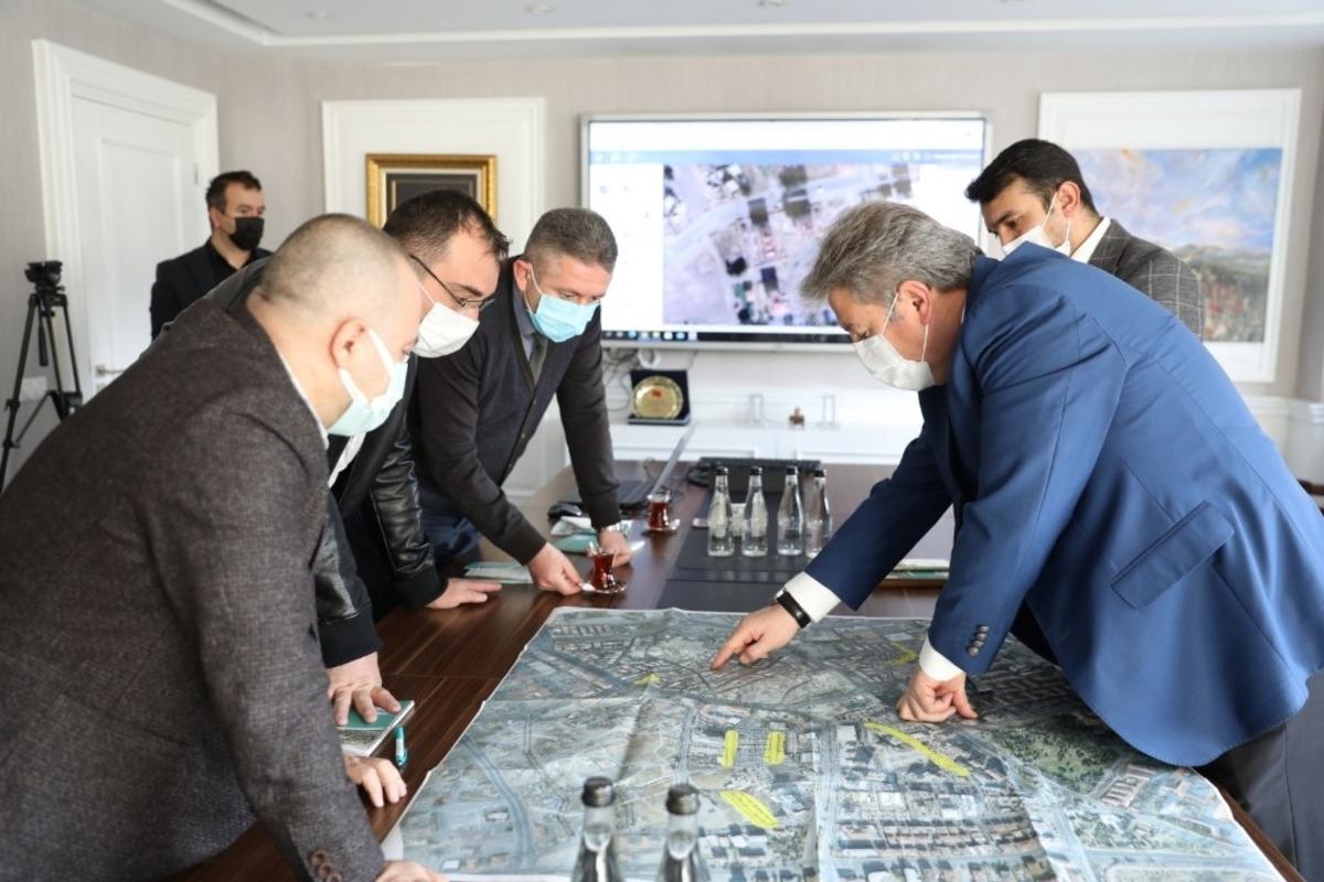 Melikgazi, şehir merkezinde trafiği rahatlatıyor