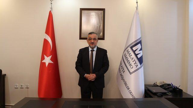 Malatya SMMMO’da bayrak değişimi