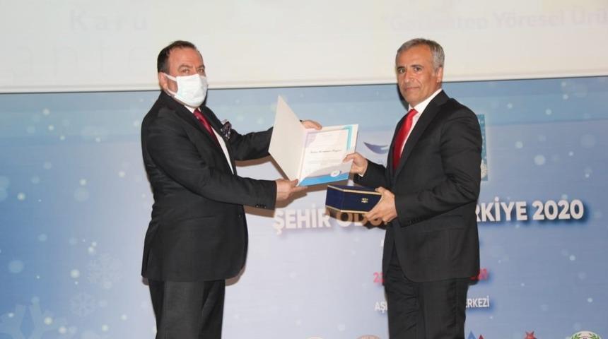 Gaziantep Büyükşehir coğrafi işaretleme alanında ödül aldı